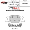 Pad Set, Promatrix, D996